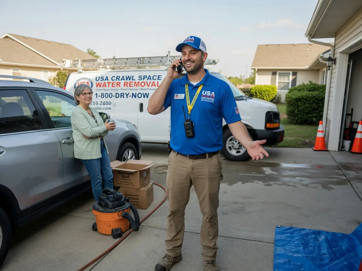 Crawl Space Water Removal Bell City, LA FAQs